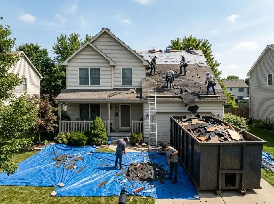 roof-replacement-debris-remova-004 — frequently asked questions, Cheapest Dumpster Rentals in Woodlawn Beach, FL